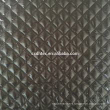 quilted fabric,100% NYLON spandex embroidered fabric for down coat,jacket and garment